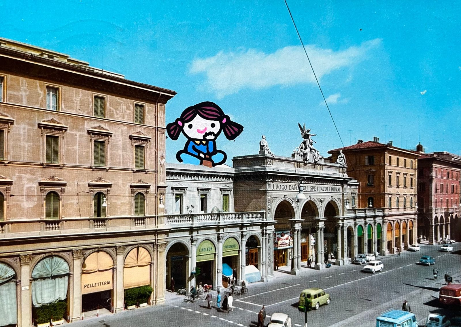 Bologna Piazza Garibaldi (saluti da...)