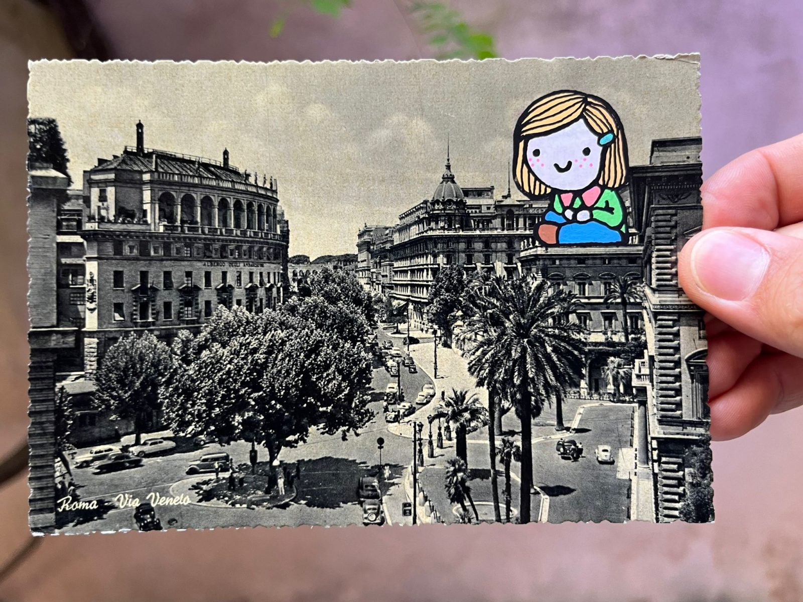 Roma via Vittorio Veneto (saluti da...) - immagine 2